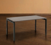 Luxe Bureau zwart 80x80cm