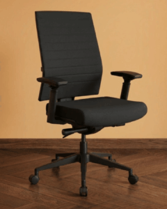 Bureaustoel KT Comfort ergonomisch NEN 1335 gestoffeerd