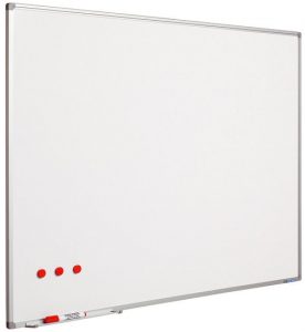 Whiteboard Large wit geëmailleerd staal