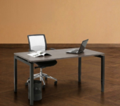 Luxe Bureau Zwart 160x80cm