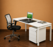 Luxe Bureau Wit 160x80cm