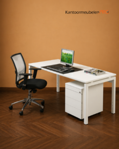 Luxe Bureau | Wit | 160x80cm | NEN-EN527