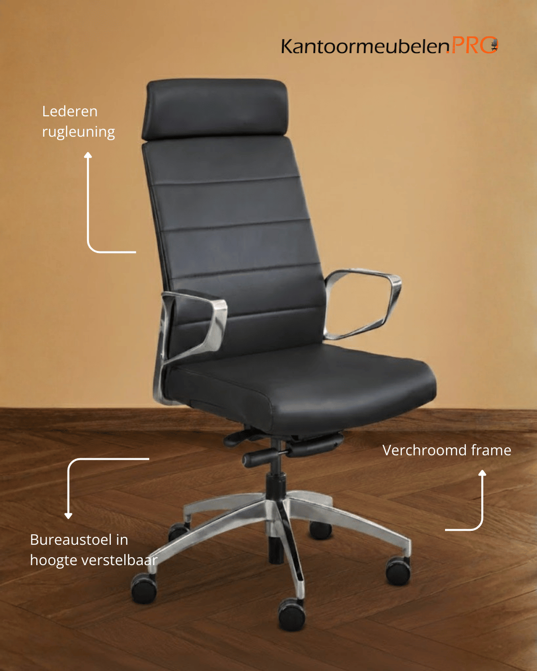 Directiebureaustoel 605 zwart Directiebureaustoel 605 zwart