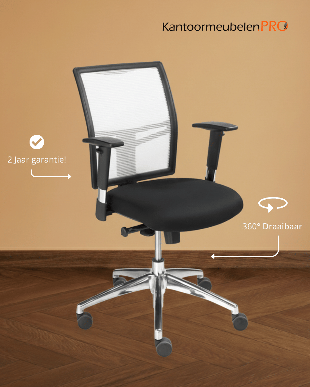 Bureaustoel Zwolle EN-1335 normering Bureaustoel Zwolle EN-1335 normering