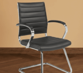 design vergaderstoel zwart