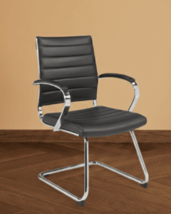 Design Vergaderstoel Zwart