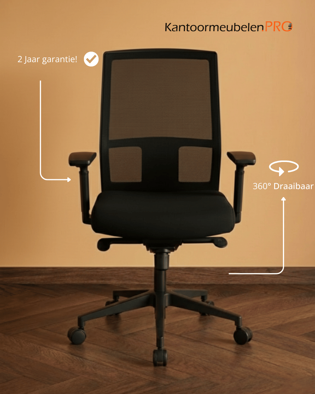 bureaustoel mesh met armleggers bureaustoel mesh met armleggers