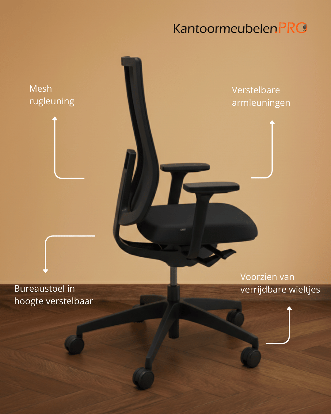 Bureaustoel Sedus SE:DO NEN-1335 Bureaustoel Sedus SE:DO NEN-1335