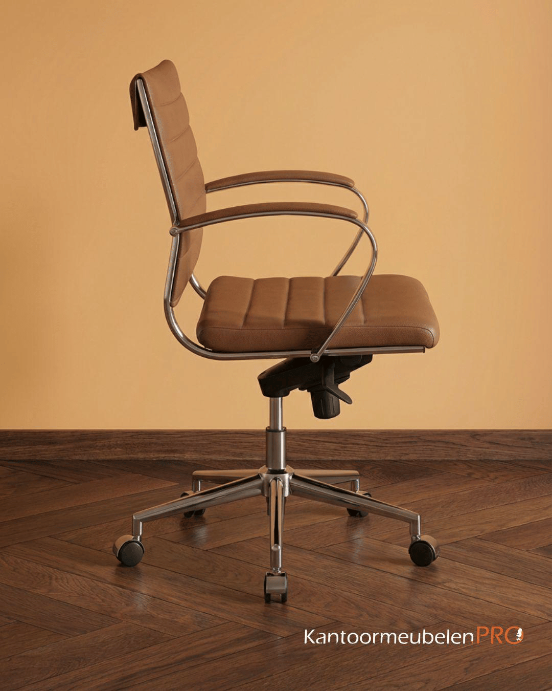 Design Bureaustoel bruin Design Bureaustoel bruin