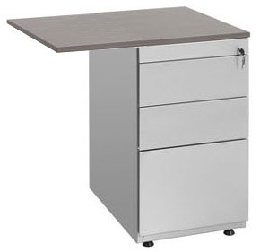 Standcontainer 3-laden (+pennenlade) + 80x60cm aanbouw
