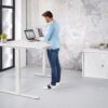 Elektrisch Wingbureau | 180x120cm Links | NEN-EN527