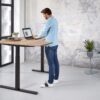 Elektrisch Wingbureau | 180x120cm Links | NEN-EN527