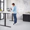 Elektrisch Wingbureau | 180x120cm Links | NEN-EN527