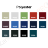 Akoestische-wandpanelen-Polyester-1 Bureau akoestische wand | 53cm hoogte