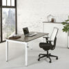Bladkleur-Antraciet-Onderstel-Wit-Slingerbureau luxe-slinger-bureau