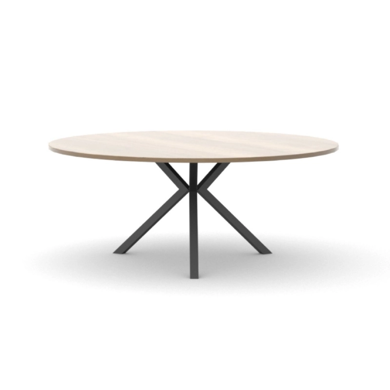 Ronde vergadertafel CUBE | 120cm dia