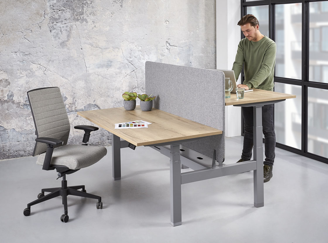 Elektrisch Zit/Sta DUO Bureau KT Business | 140x80cm | NEN-EN527