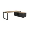 Hoekbureau-directie-Cube-rechts Directie hoekbureau CUBE | 224x180cm | Rechts