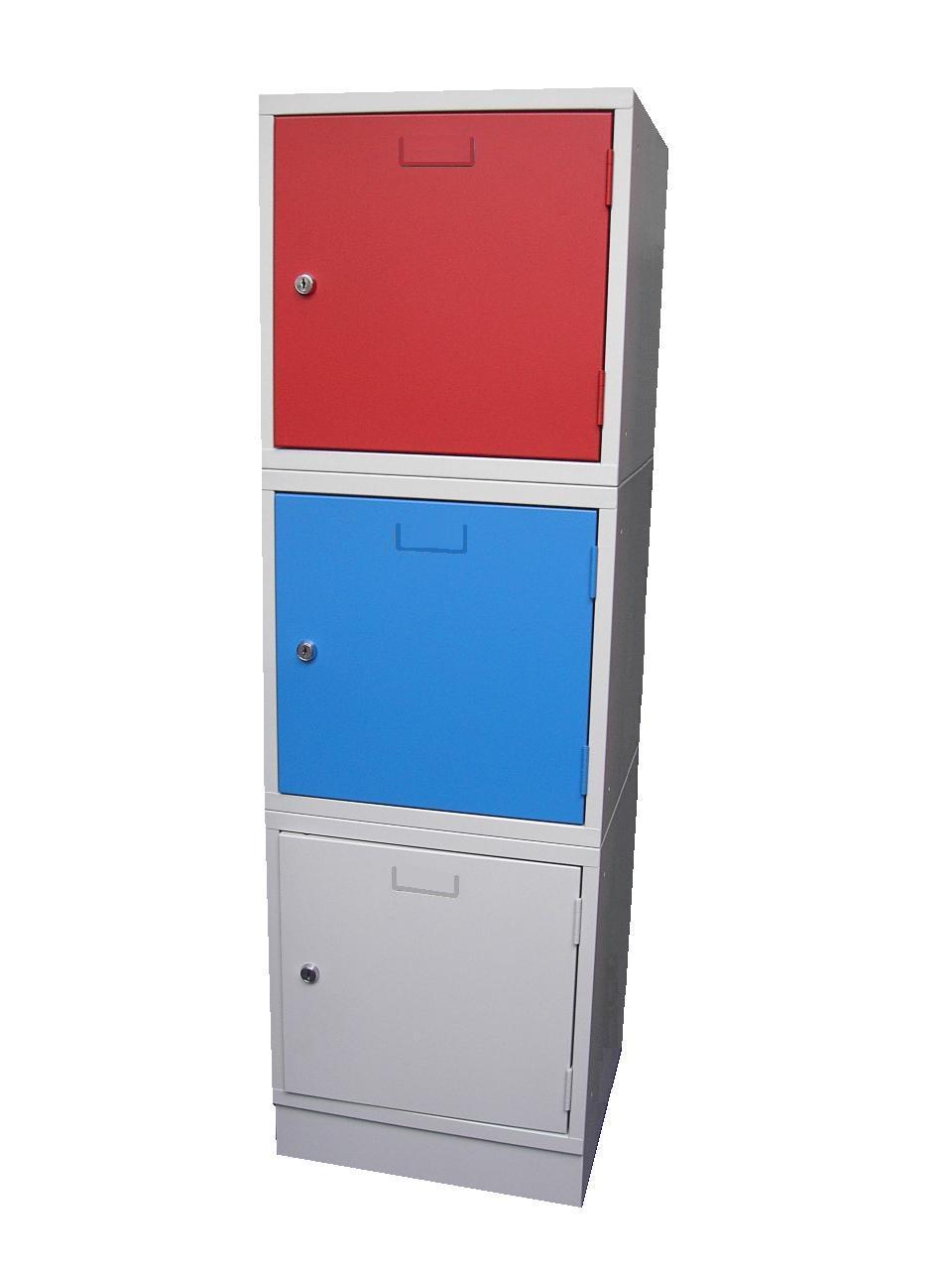 Stapelbare Locker