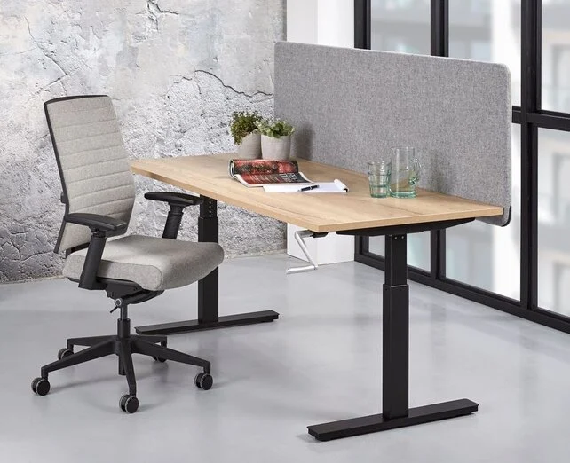 Bureau akoestische wand | 53cm hoogte