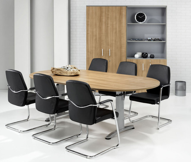 Classic Ovale Vergadertafel | 240x120cm  | NEN-EN527