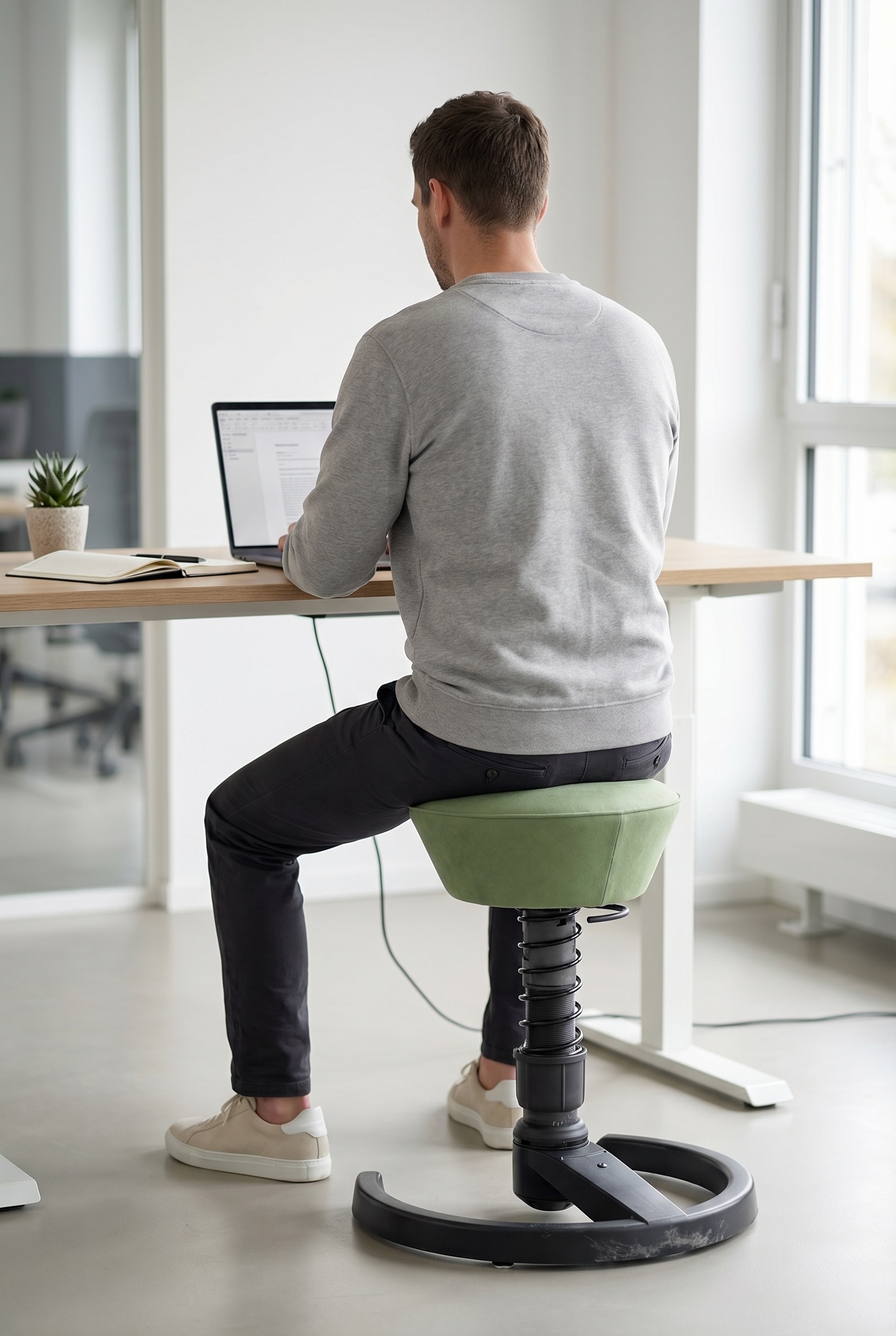 ergonomisch werken swopper man KMP