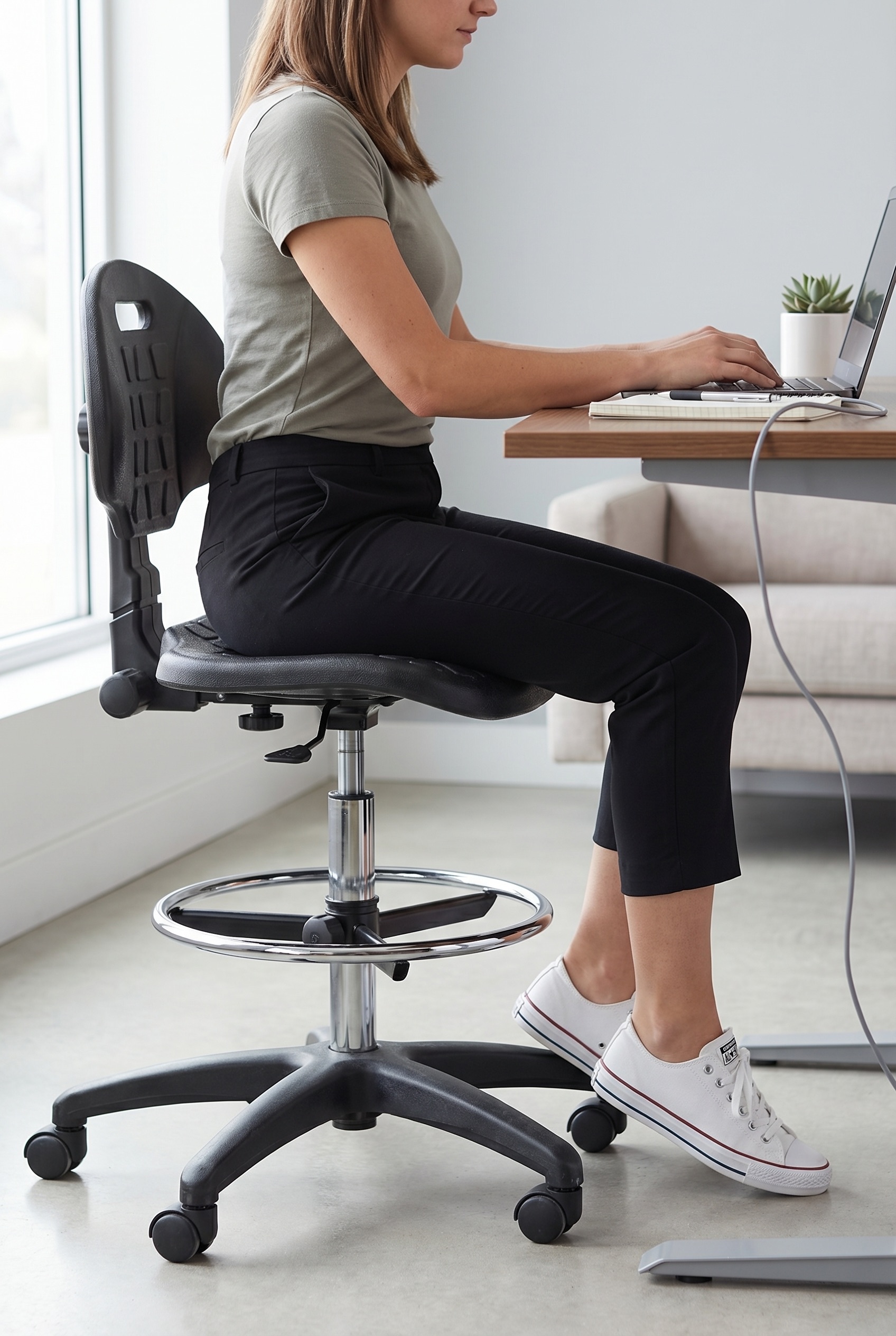 ergonomische kruk KMP