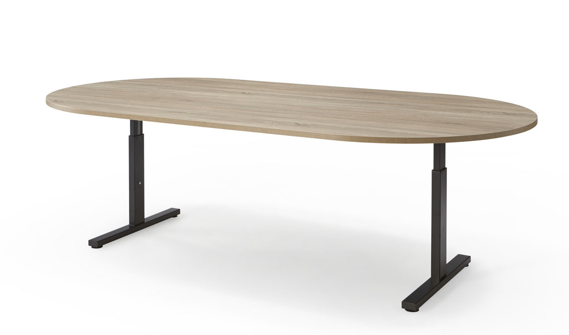 Essential Deens Ovale Vergadertafel | 240x120cm  | NEN-EN527