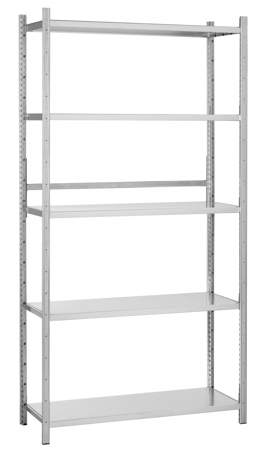 Gegalvaniseerde magazijnstelling | 220x100x40cm