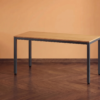 kantoortafel met antraciet onderstel