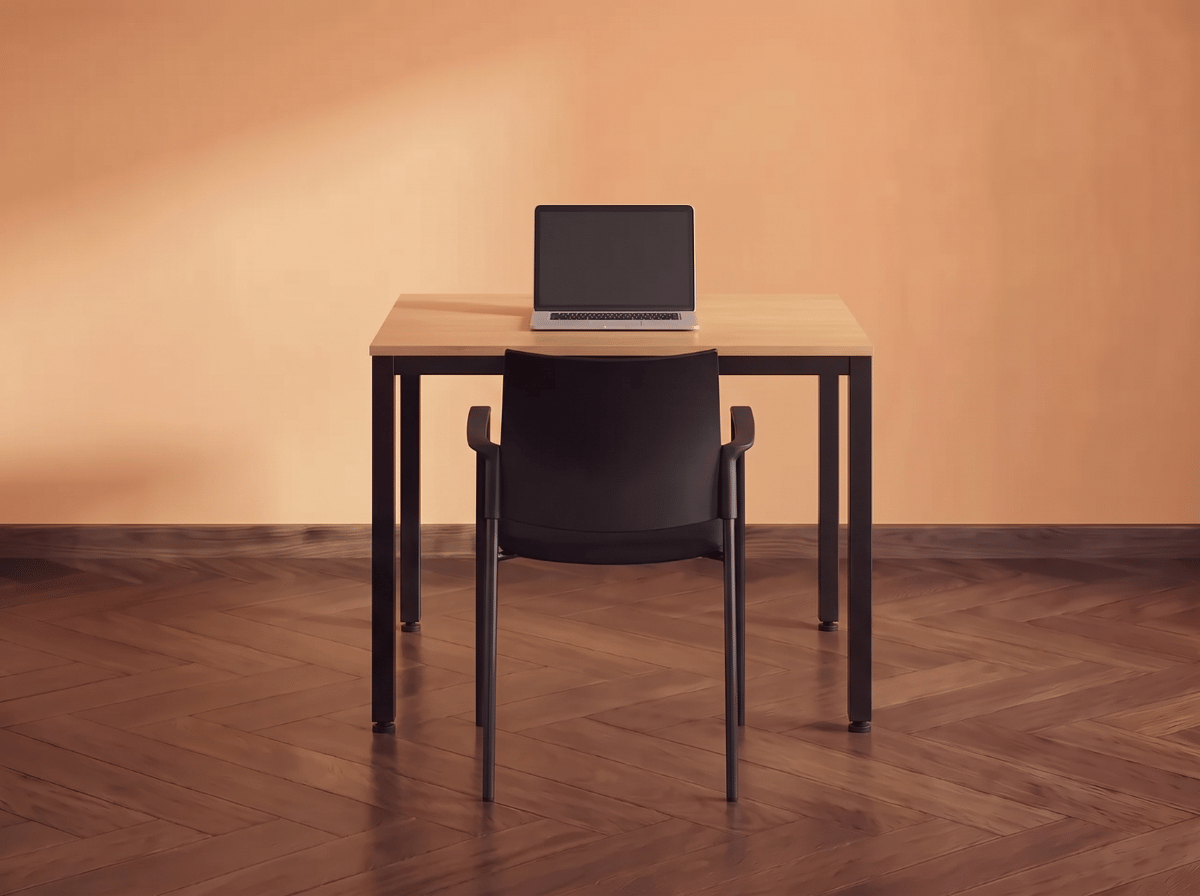 kantoortafel_80x80 kantoortafel afmeting 80x80