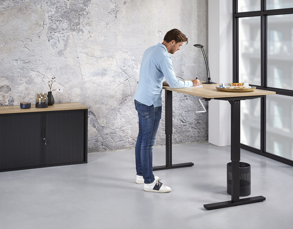 Slinger Bureau Zit/Sta | 160x80cm | NEN-EN527