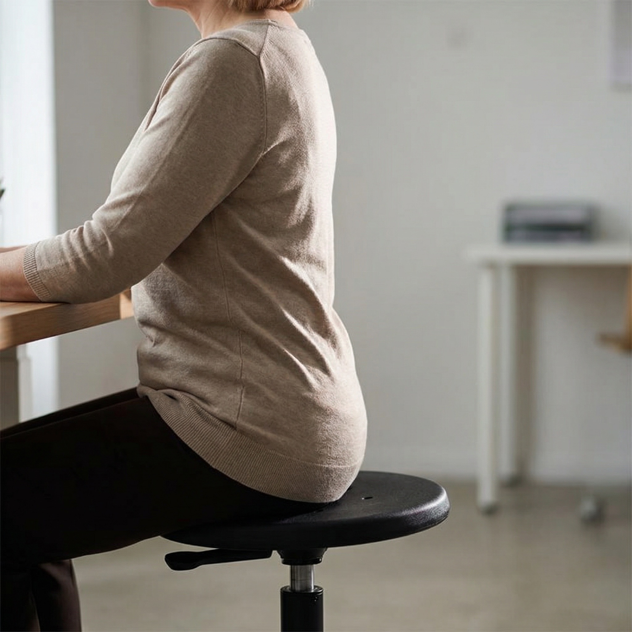 ergonomisch werken vrouw KMP