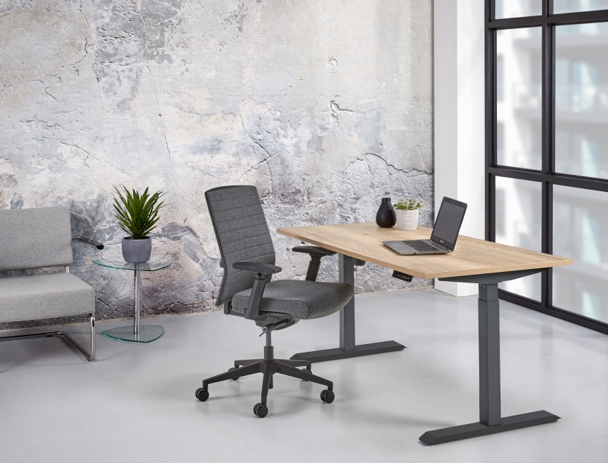Elektrisch Zit/Sta Bureau KT Budget | 160x80cm
