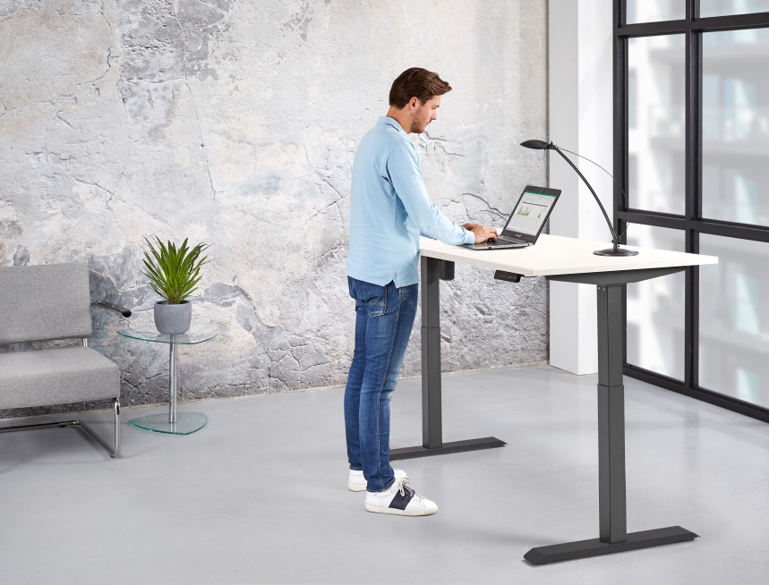 Elektrisch Zit/Sta Bureau KT Budget | 120x80cm