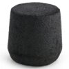 Lounge Poef Large | dia 44cm | Zwart