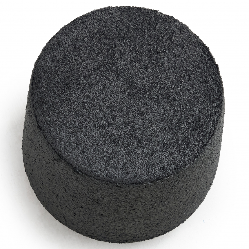 Lounge Poef Large | dia 44cm | Zwart