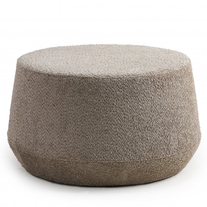 Lounge Poef Medium | dia 69cm | Beige