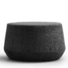 Lounge Poef Medium | dia 69cm | Zwart