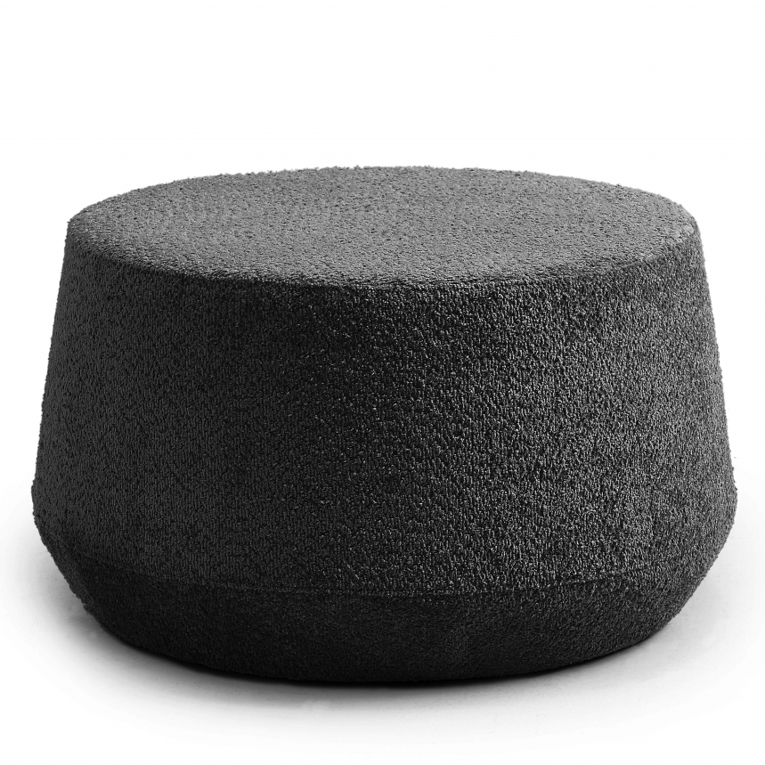 Lounge Poef Medium | dia 69cm | Zwart