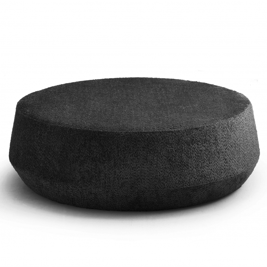 Lounge Poef Large | dia 108cm | Zwart