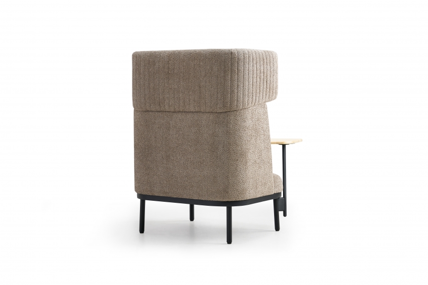 306b2 Akoestische loungebank 1-zits Wales | Beige