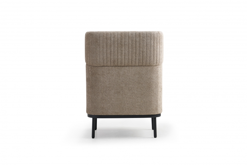 306b3 Akoestische loungebank 1-zits Wales | Beige
