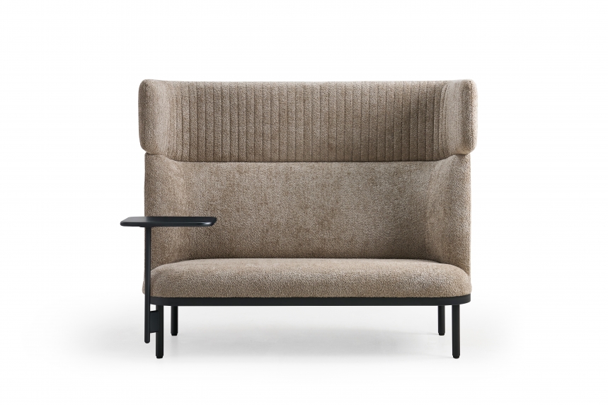 Akoestische loungebank 2-zits Wales | Beige