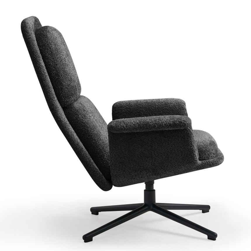 309Z1 Comfort Fauteuil Wales | Zwart
