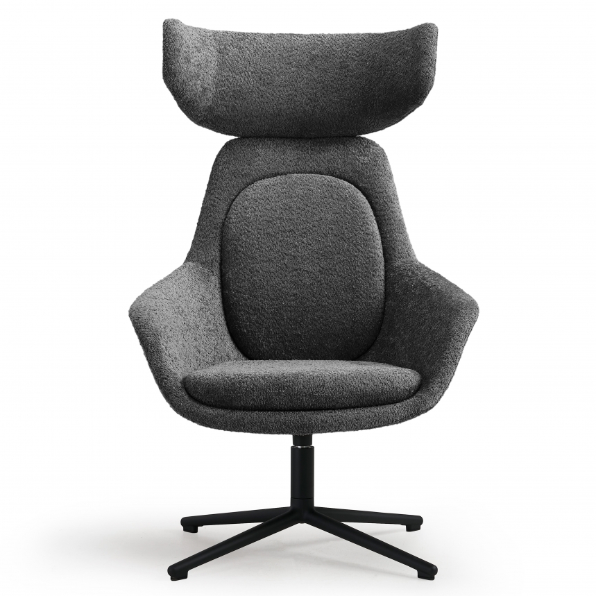 Oorfauteuil Wales | Grijs