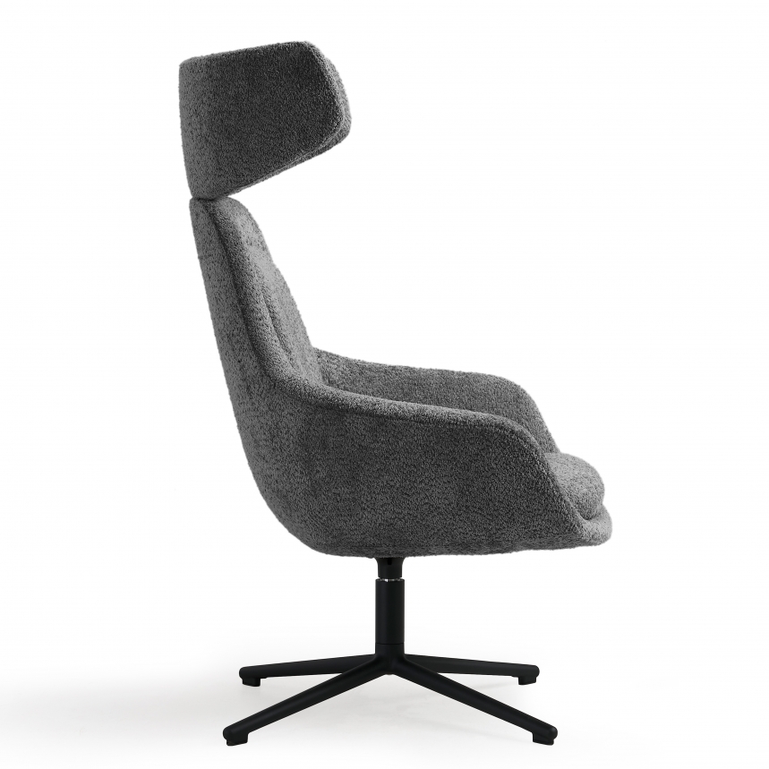 Oorfauteuil Wales | Grijs