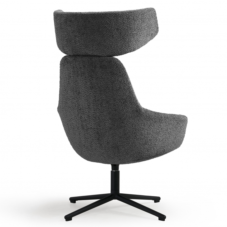 Oorfauteuil Wales | Grijs