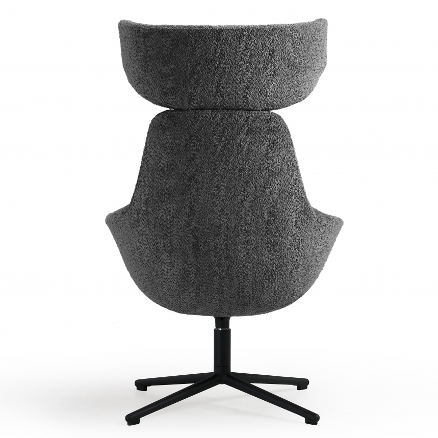 Oorfauteuil Wales | Grijs