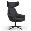 Oorfauteuil Wales | Zwart